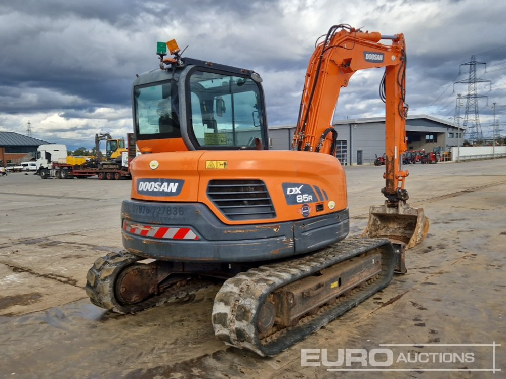 2018 Doosan DX85-3 - Мини багер: снимка 5 2018 Doosan DX85-3 - Мини багер: снимка 5