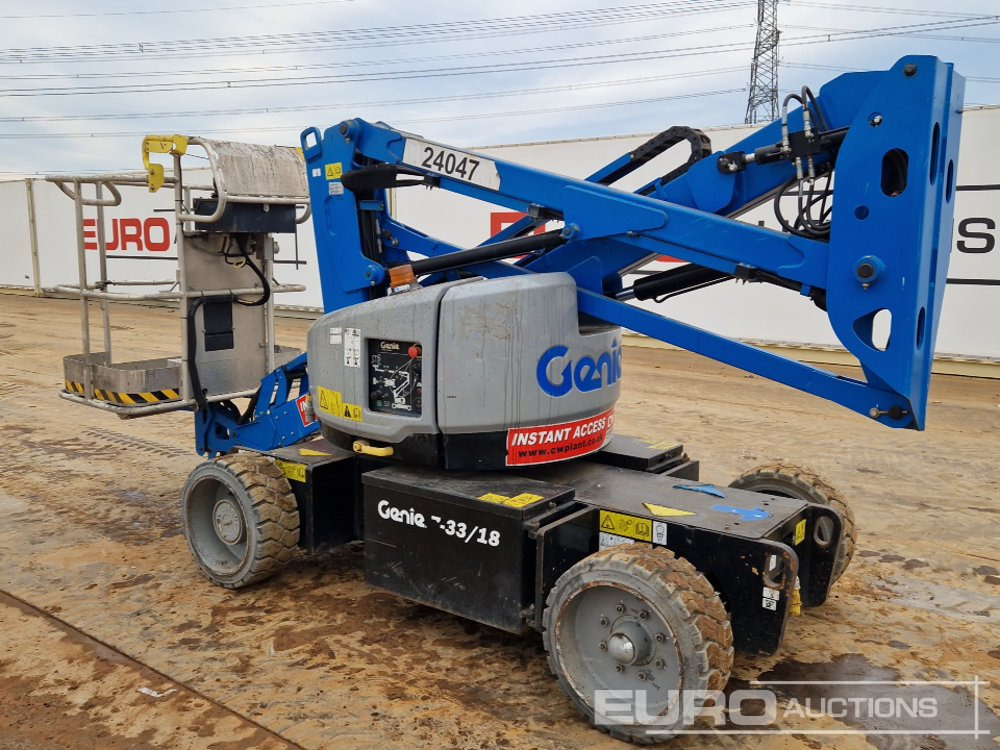 2018 Genie Z33-18 - Работна площадка: снимка 3 2018 Genie Z33-18 - Работна площадка: снимка 3