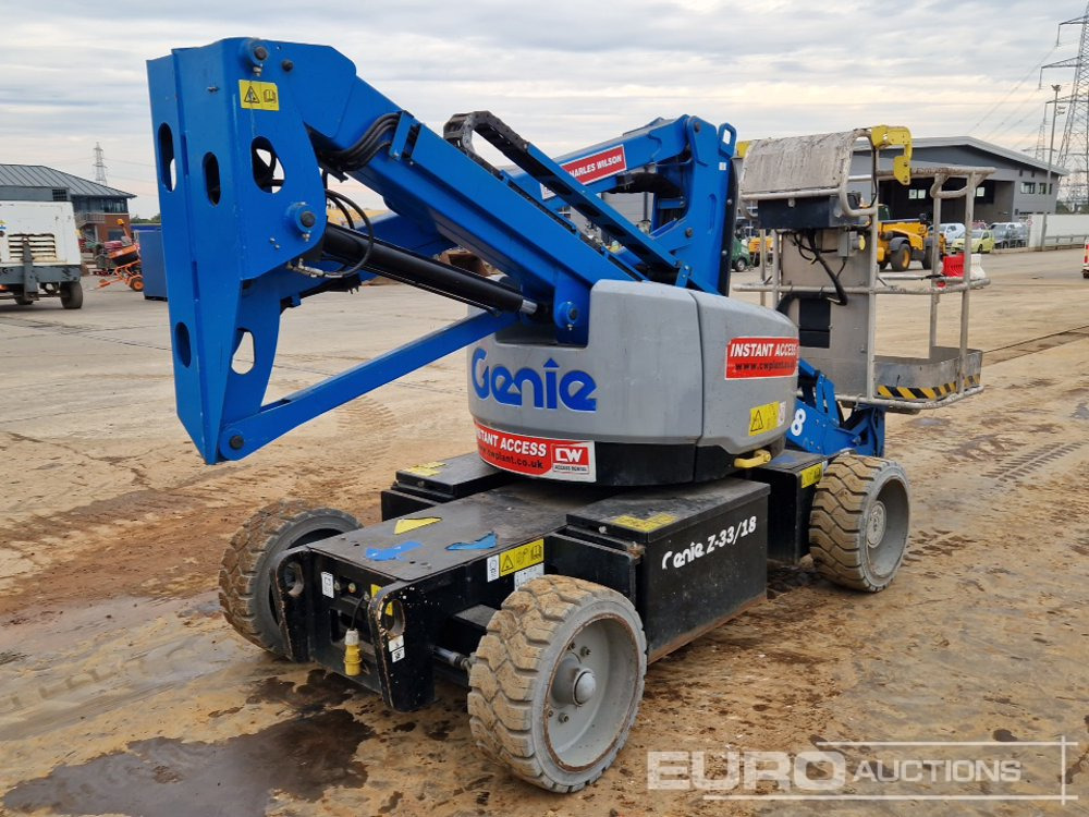 2018 Genie Z33-18 - Работна площадка: снимка 5 2018 Genie Z33-18 - Работна площадка: снимка 5