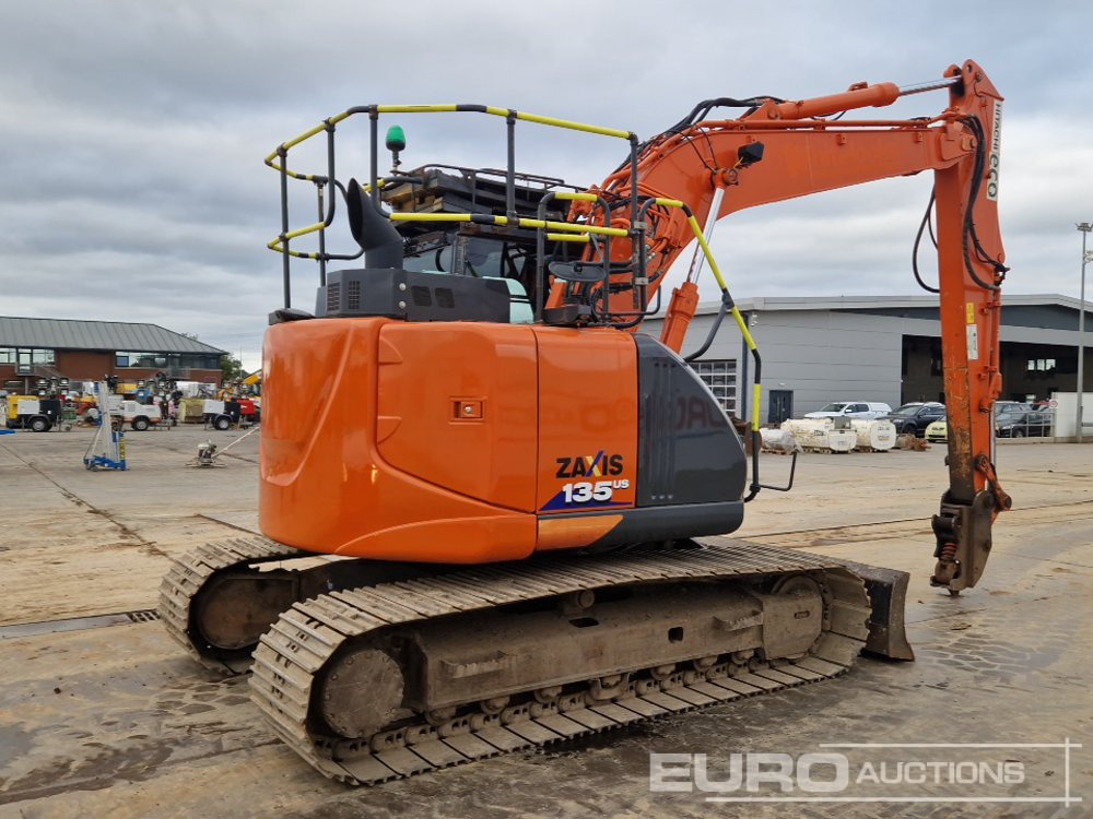 2018 Hitachi ZX135US-6 - Верижен багер: снимка 5 2018 Hitachi ZX135US-6 - Верижен багер: снимка 5