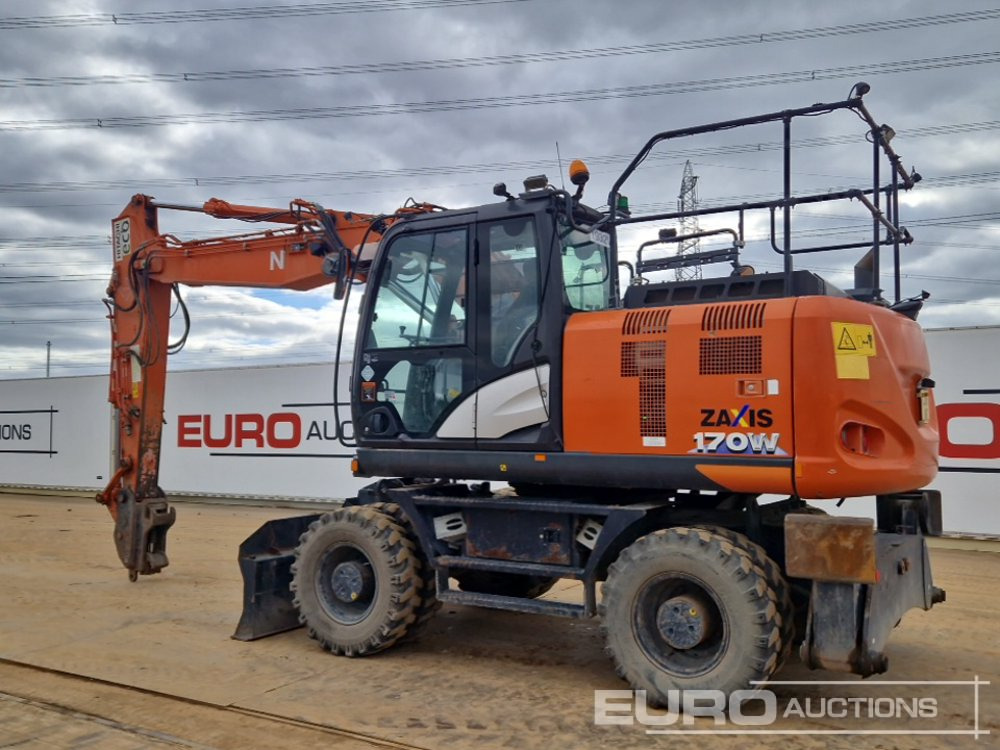 2018 Hitachi ZX170W-6 - Колесен багер: снимка 3 2018 Hitachi ZX170W-6 - Колесен багер: снимка 3