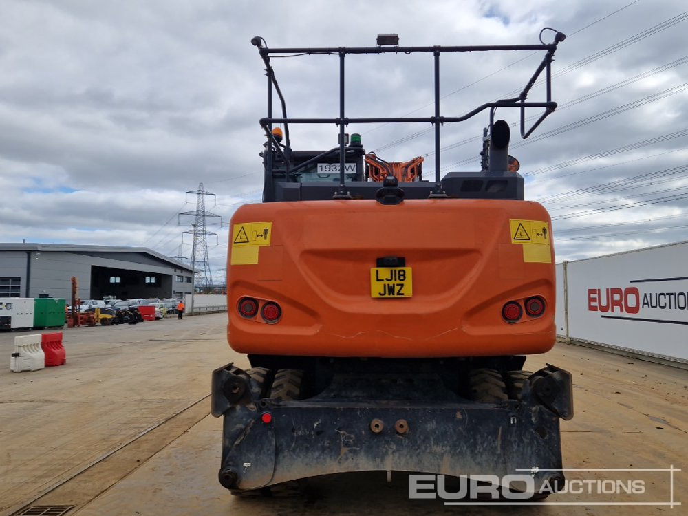 2018 Hitachi ZX170W-6 - Колесен багер: снимка 4 2018 Hitachi ZX170W-6 - Колесен багер: снимка 4