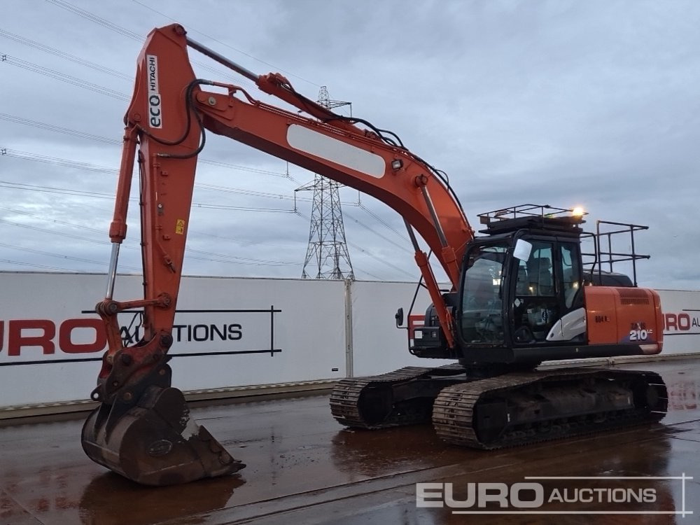 2018 Hitachi ZX210LC-6 - Верижен багер: снимка 1 2018 Hitachi ZX210LC-6 - Верижен багер: снимка 1