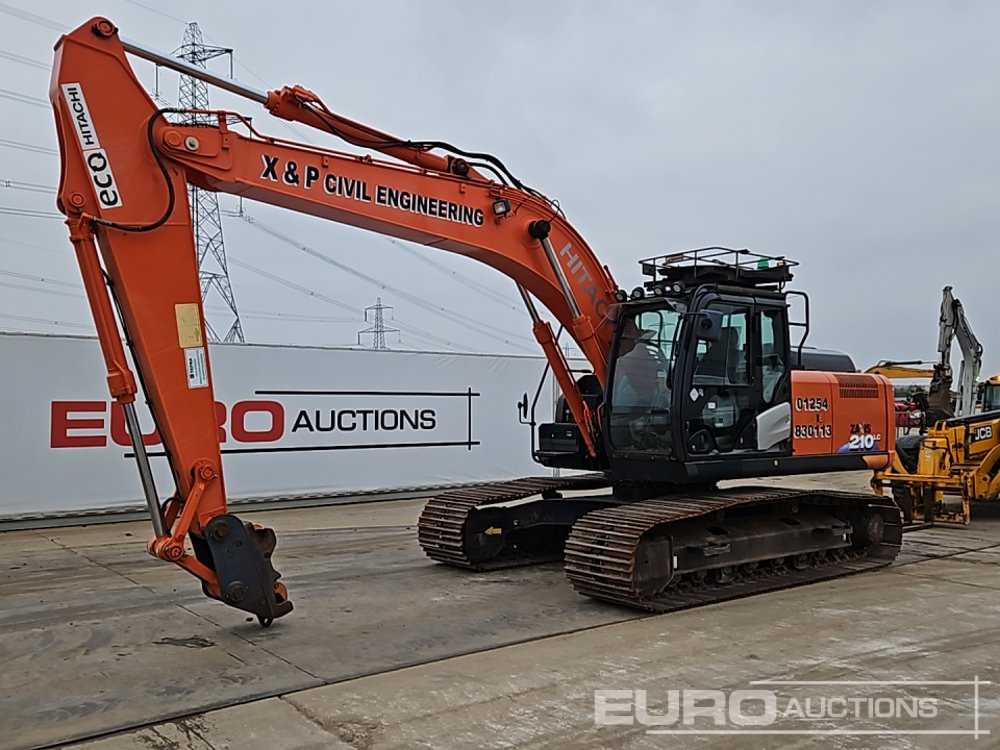 2018 Hitachi ZX210LC-6 - Верижен багер: снимка 1 2018 Hitachi ZX210LC-6 - Верижен багер: снимка 1