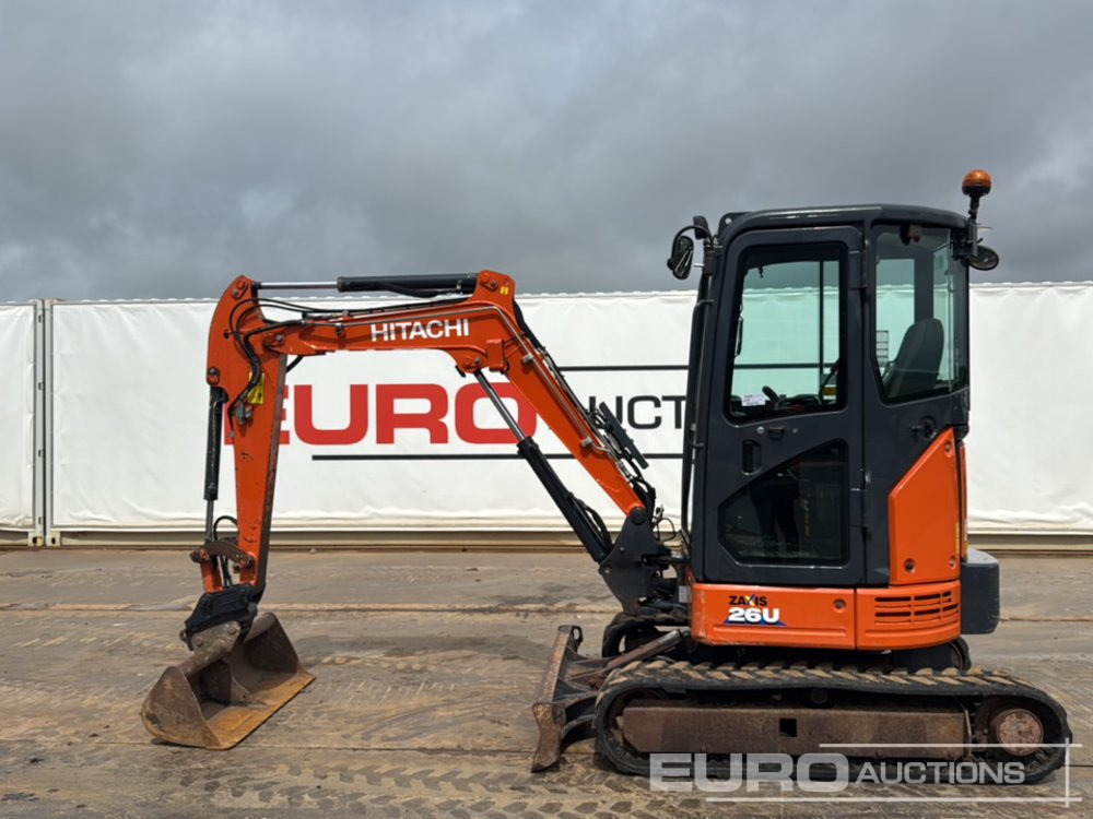 2018 Hitachi ZX26U-6 CR - Мини багер: снимка 2 2018 Hitachi ZX26U-6 CR - Мини багер: снимка 2