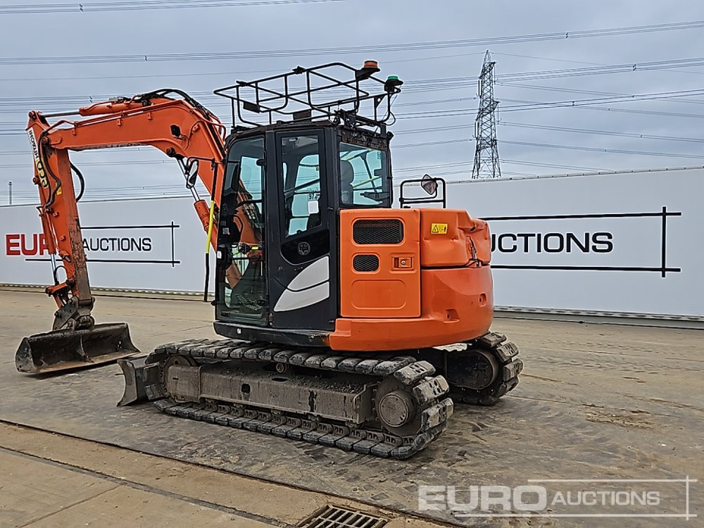 2018 Hitachi ZX85USB-5A - Мини багер: снимка 3 2018 Hitachi ZX85USB-5A - Мини багер: снимка 3
