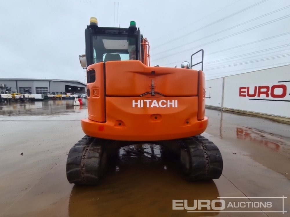2018 Hitachi ZX85USB-5A - Мини багер: снимка 4 2018 Hitachi ZX85USB-5A - Мини багер: снимка 4