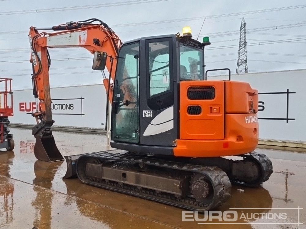 2018 Hitachi ZX85USB-5A - Мини багер: снимка 3 2018 Hitachi ZX85USB-5A - Мини багер: снимка 3