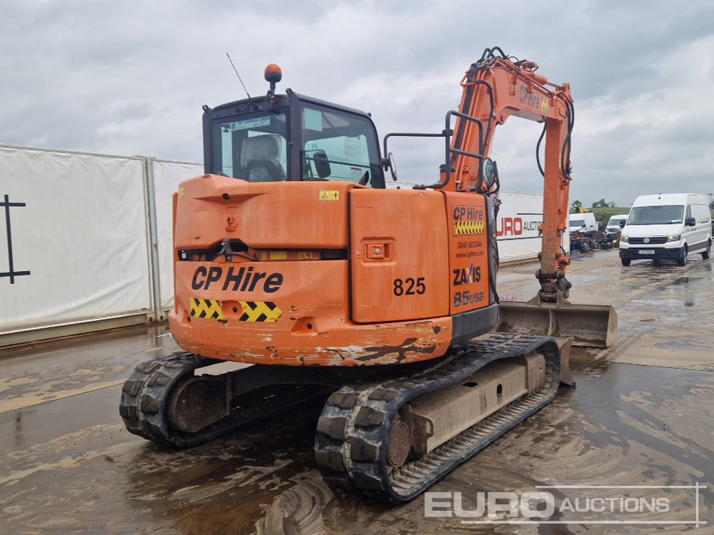 2018 Hitachi ZX85USB-5A - Мини багер: снимка 5 2018 Hitachi ZX85USB-5A - Мини багер: снимка 5