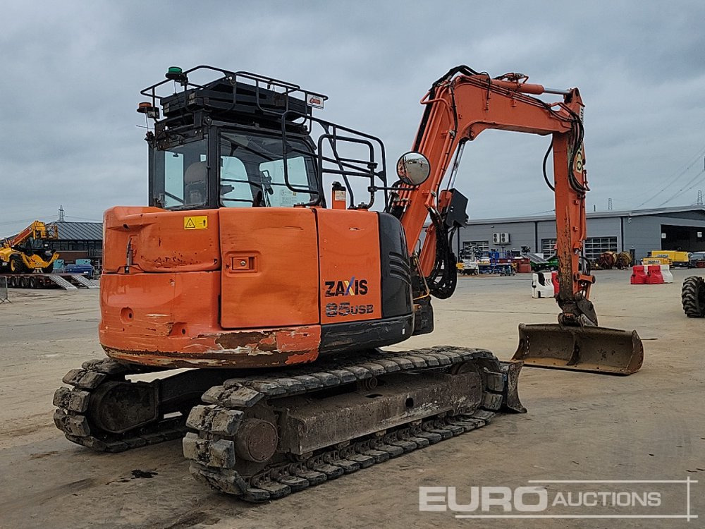 2018 Hitachi ZX85USB-5A - Мини багер: снимка 5 2018 Hitachi ZX85USB-5A - Мини багер: снимка 5