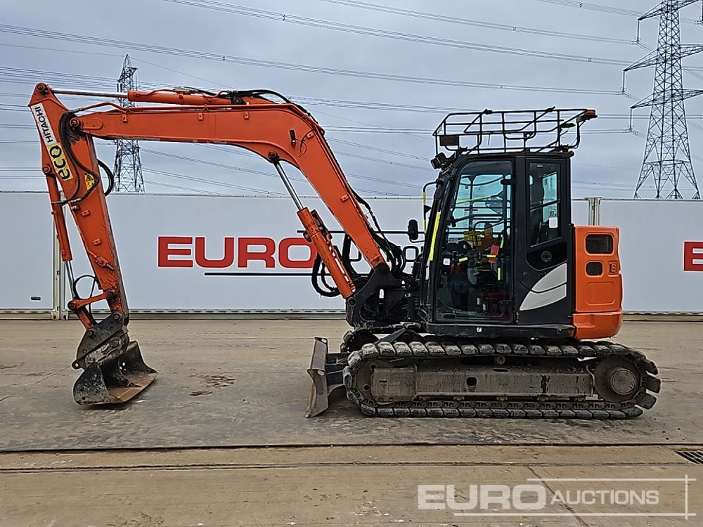 2018 Hitachi ZX85USB-5A - Мини багер: снимка 2 2018 Hitachi ZX85USB-5A - Мини багер: снимка 2