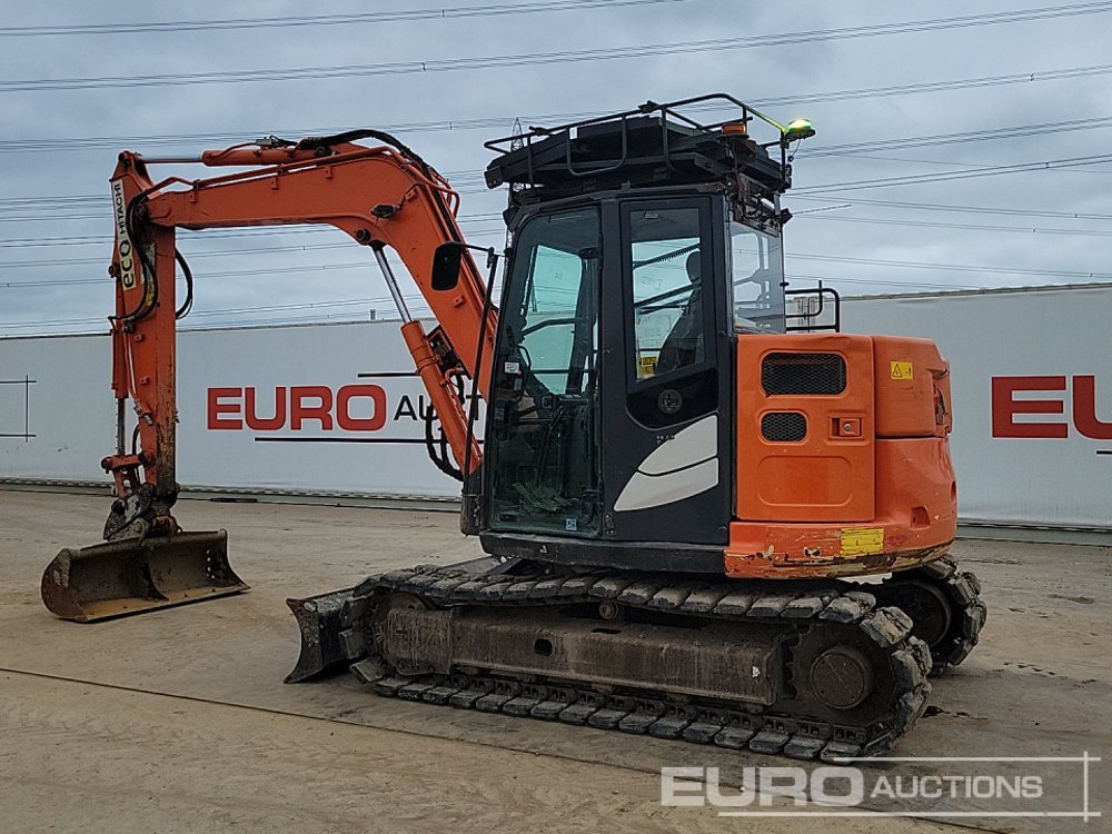 2018 Hitachi ZX85USB-5A - Мини багер: снимка 3 2018 Hitachi ZX85USB-5A - Мини багер: снимка 3