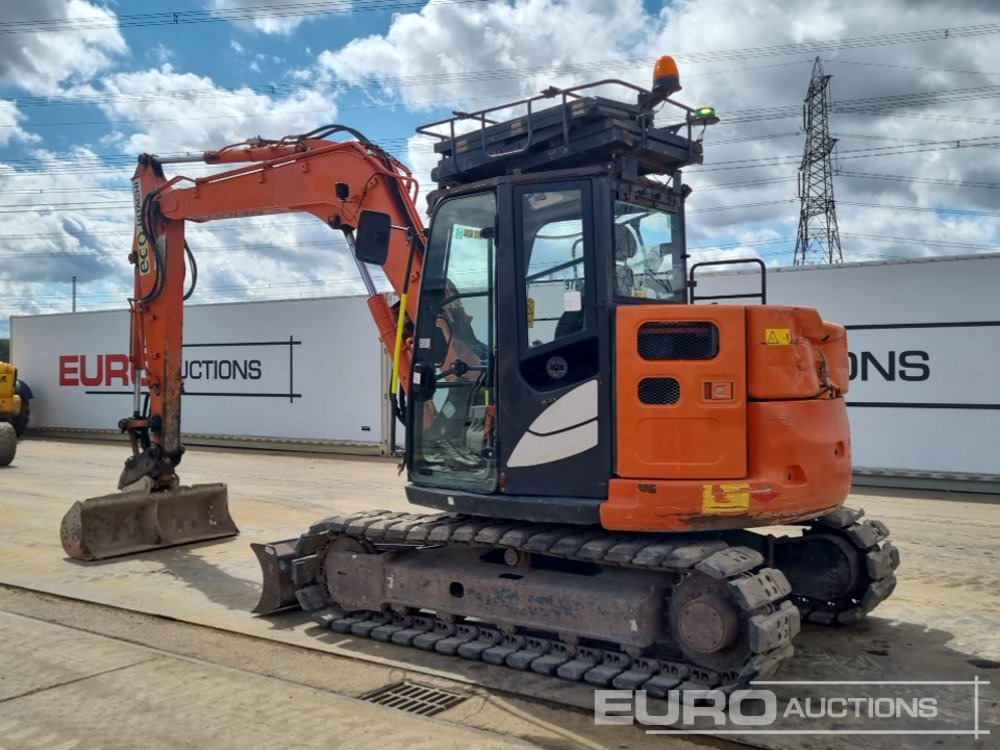 2018 Hitachi ZX85USB-5A - Мини багер: снимка 3 2018 Hitachi ZX85USB-5A - Мини багер: снимка 3
