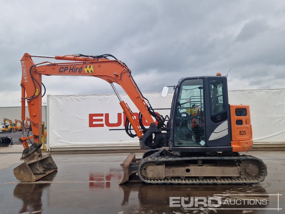 2018 Hitachi ZX85USB-5A - Мини багер: снимка 2 2018 Hitachi ZX85USB-5A - Мини багер: снимка 2