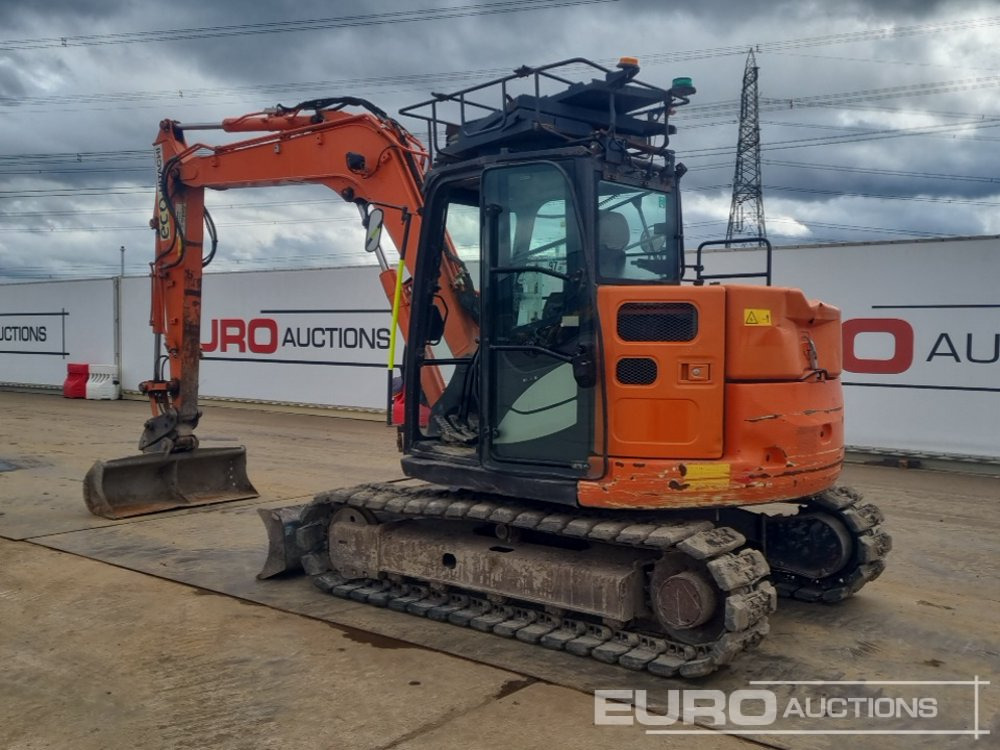 2018 Hitachi ZX85USB-5A - Мини багер: снимка 3 2018 Hitachi ZX85USB-5A - Мини багер: снимка 3