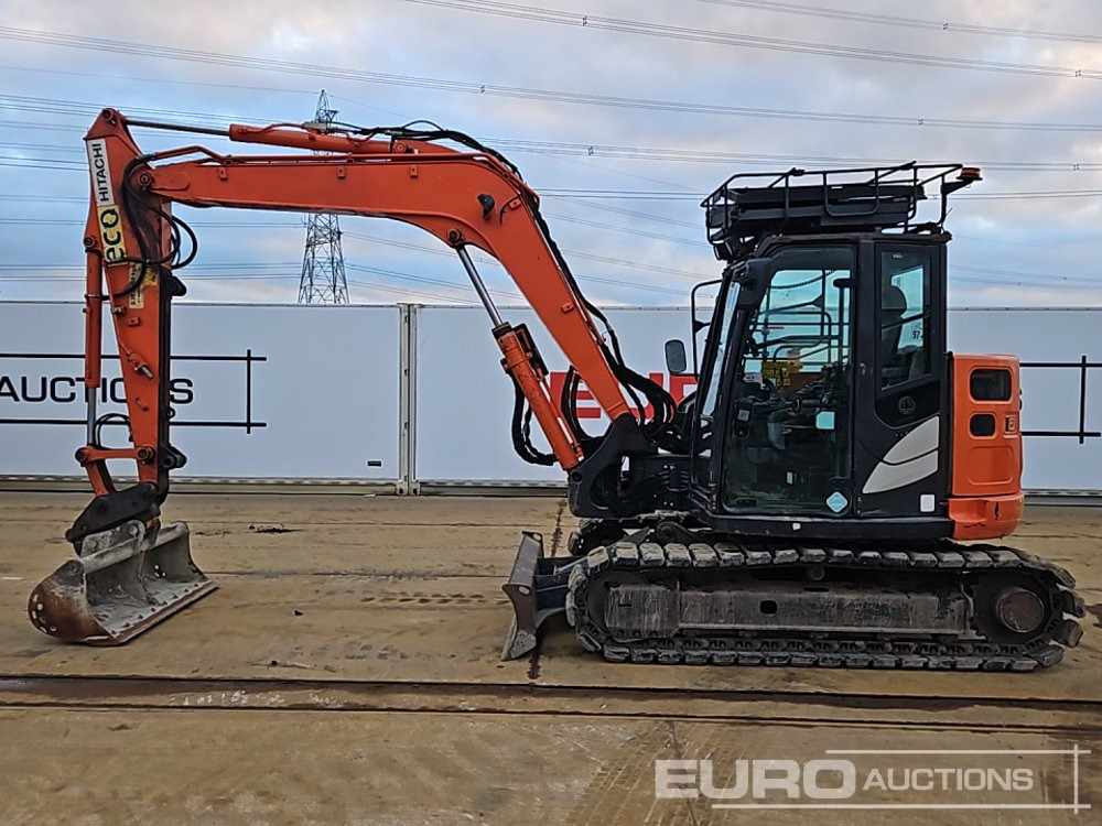2018 Hitachi ZX85USB-5A - Мини багер: снимка 2 2018 Hitachi ZX85USB-5A - Мини багер: снимка 2