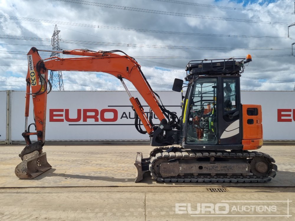 2018 Hitachi ZX85USB-5A - Мини багер: снимка 2 2018 Hitachi ZX85USB-5A - Мини багер: снимка 2