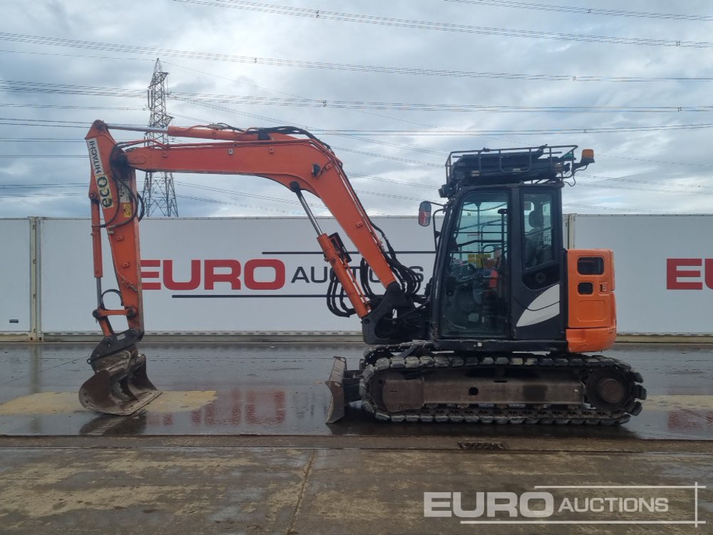 2018 Hitachi ZX85USB-5A - Мини багер: снимка 2 2018 Hitachi ZX85USB-5A - Мини багер: снимка 2