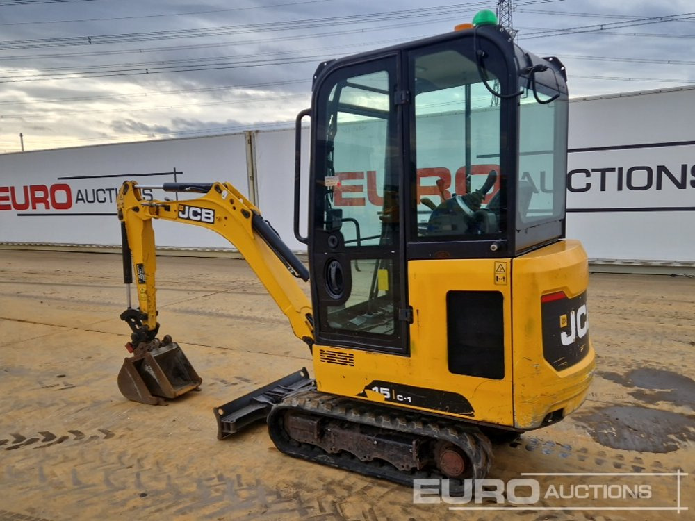 2018 JCB 15C-1 - Мини багер: снимка 3 2018 JCB 15C-1 - Мини багер: снимка 3