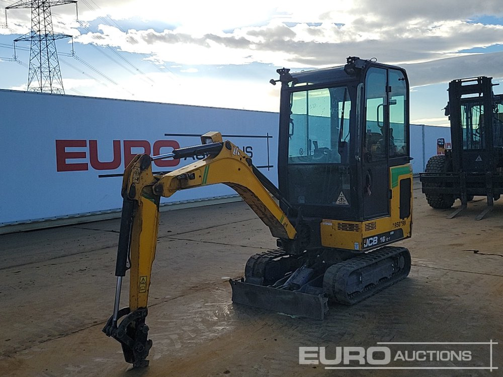 2018 JCB 16C-1 - Мини багер: снимка 1 2018 JCB 16C-1 - Мини багер: снимка 1
