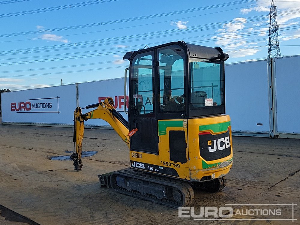 2018 JCB 16C-1 - Мини багер: снимка 3 2018 JCB 16C-1 - Мини багер: снимка 3
