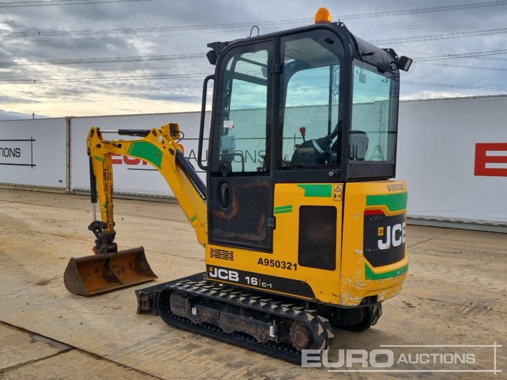 2018 JCB 16C-1 - Мини багер: снимка 3 2018 JCB 16C-1 - Мини багер: снимка 3