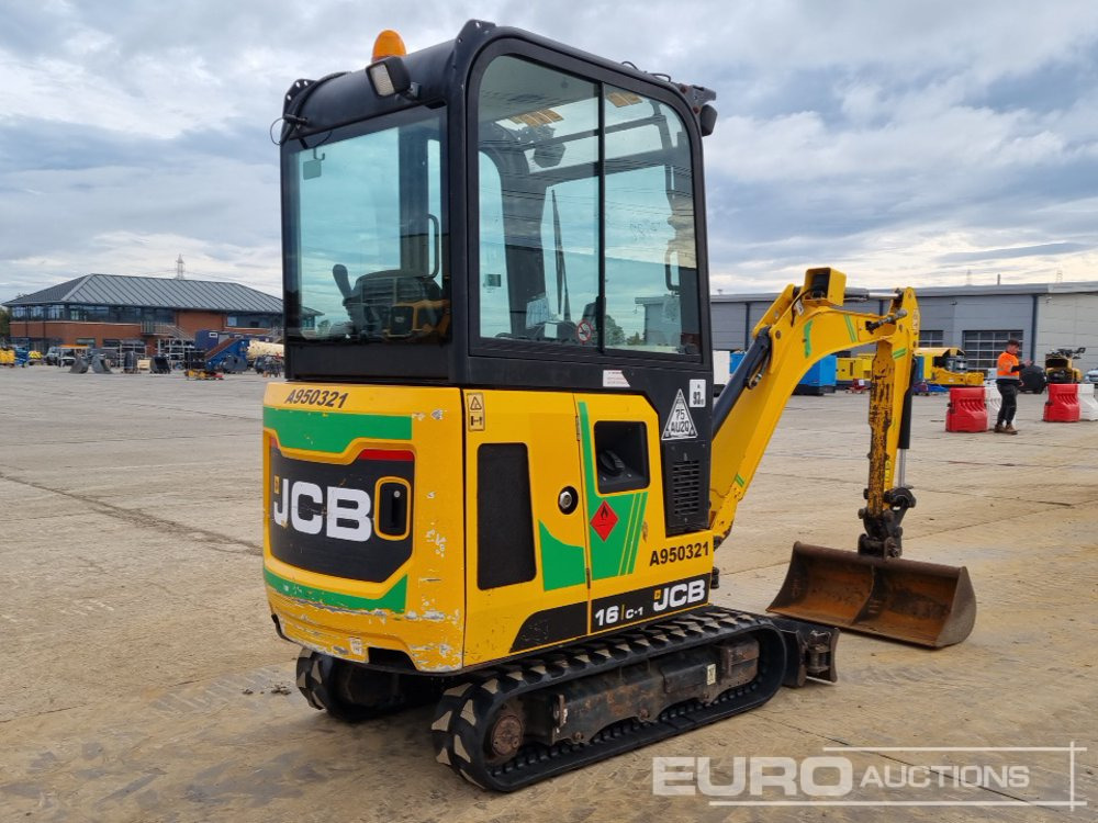2018 JCB 16C-1 - Мини багер: снимка 5 2018 JCB 16C-1 - Мини багер: снимка 5