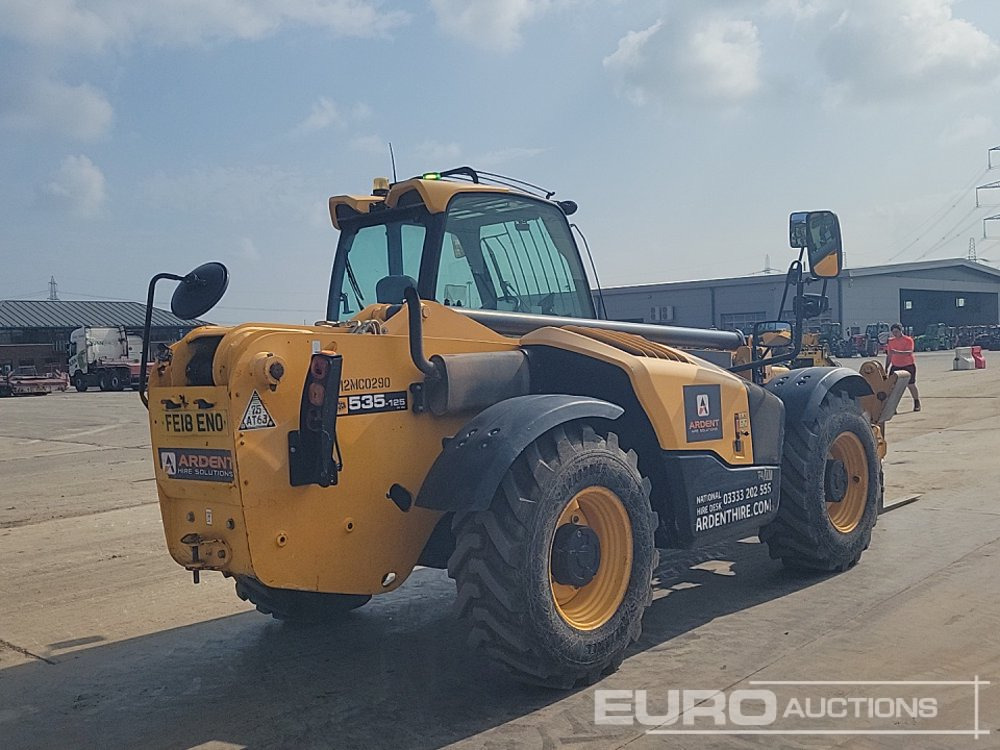 2018 JCB 535-125 Hi Viz - Телескопичен товарач: снимка 5 2018 JCB 535-125 Hi Viz - Телескопичен товарач: снимка 5