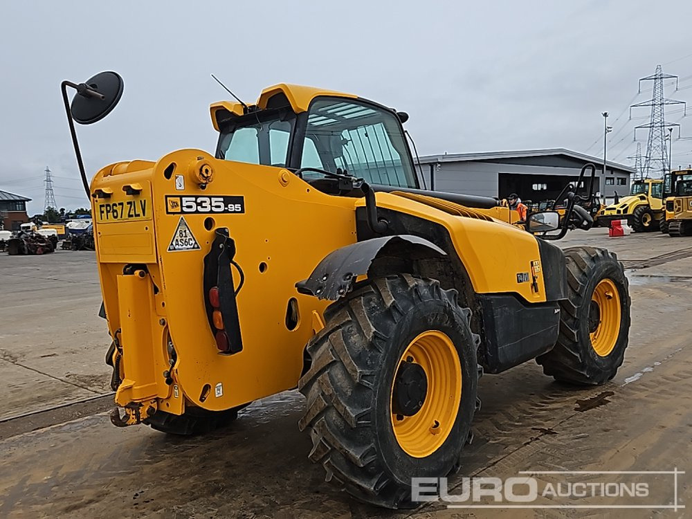 2018 JCB 535-95 - Телескопичен товарач: снимка 5 2018 JCB 535-95 - Телескопичен товарач: снимка 5