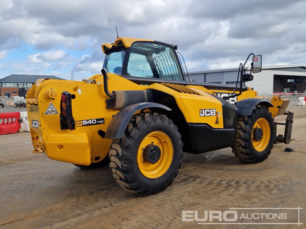2018 JCB 540-140 Hi Viz - Телескопичен товарач: снимка 5 2018 JCB 540-140 Hi Viz - Телескопичен товарач: снимка 5
