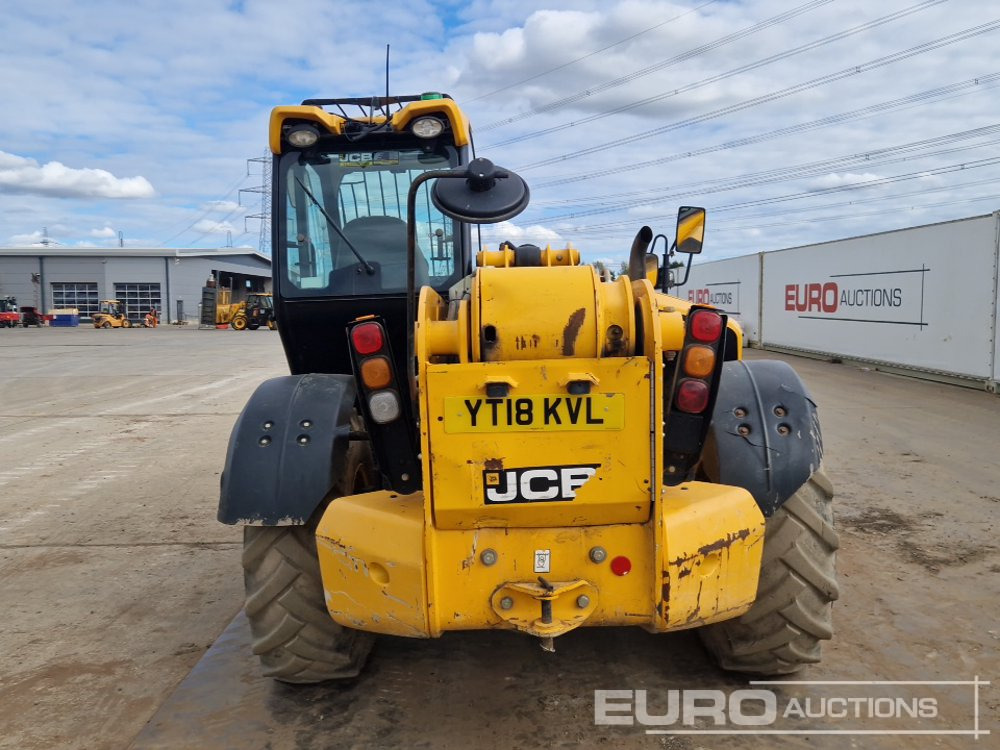 2018 JCB 540-140 Hi Viz - Телескопичен товарач: снимка 4 2018 JCB 540-140 Hi Viz - Телескопичен товарач: снимка 4