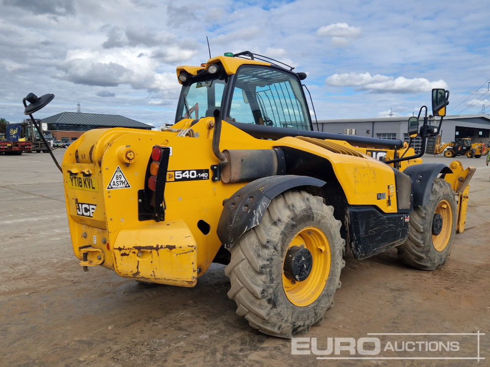 2018 JCB 540-140 Hi Viz - Телескопичен товарач: снимка 5 2018 JCB 540-140 Hi Viz - Телескопичен товарач: снимка 5