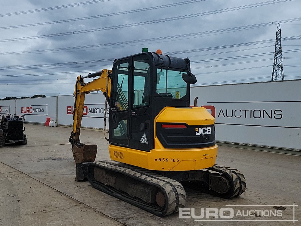 2018 JCB 55Z-1 - Мини багер: снимка 3 2018 JCB 55Z-1 - Мини багер: снимка 3