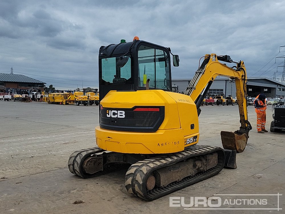 2018 JCB 55Z-1 - Мини багер: снимка 5 2018 JCB 55Z-1 - Мини багер: снимка 5
