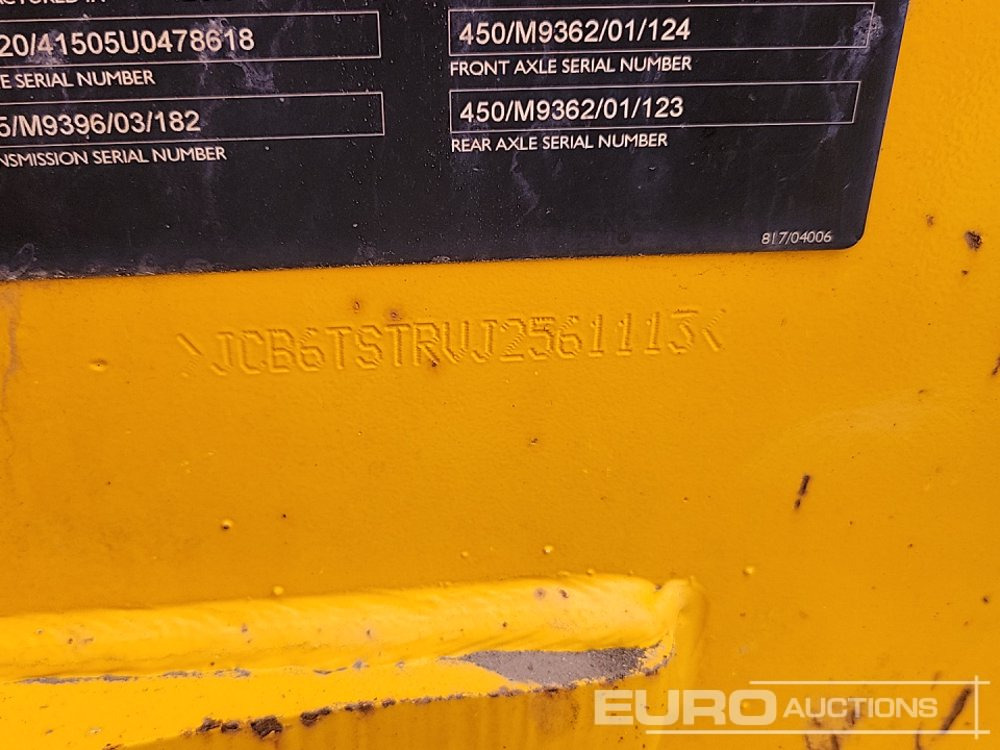 Мини самосвал 2018 JCB 6ST: снимка 40