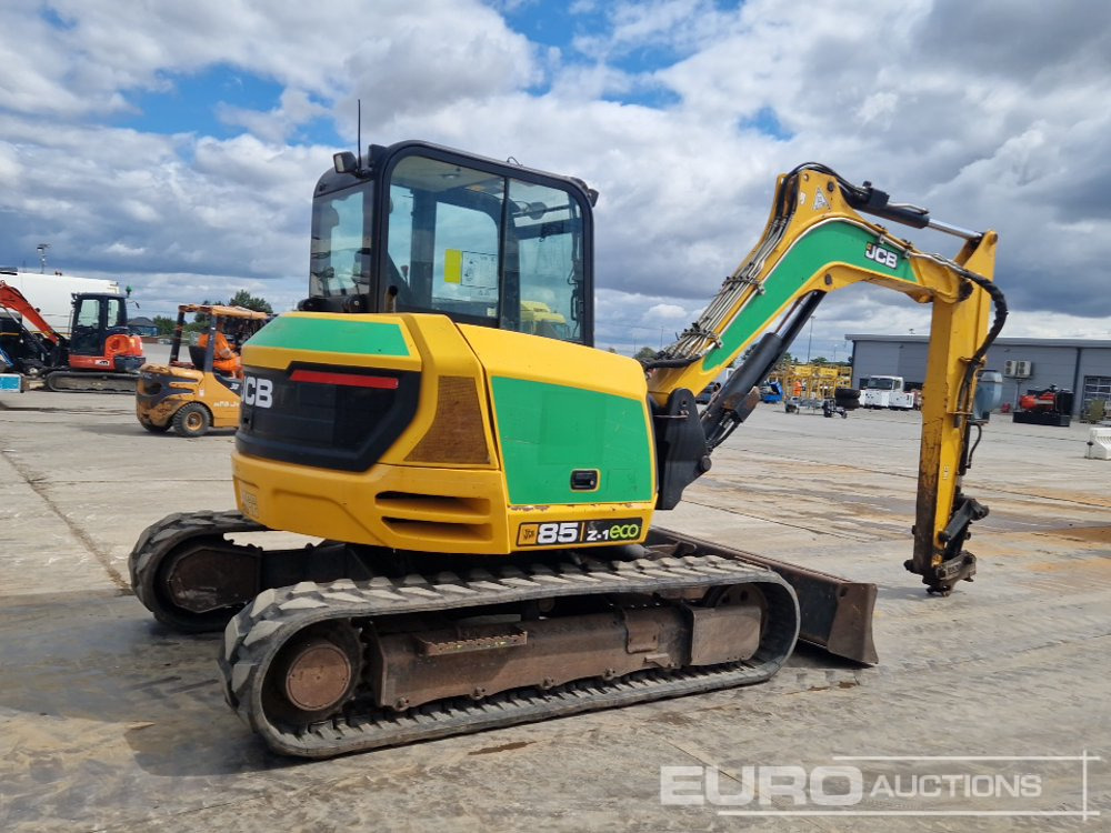 2018 JCB 85Z-1 ECO - Мини багер: снимка 5 2018 JCB 85Z-1 ECO - Мини багер: снимка 5