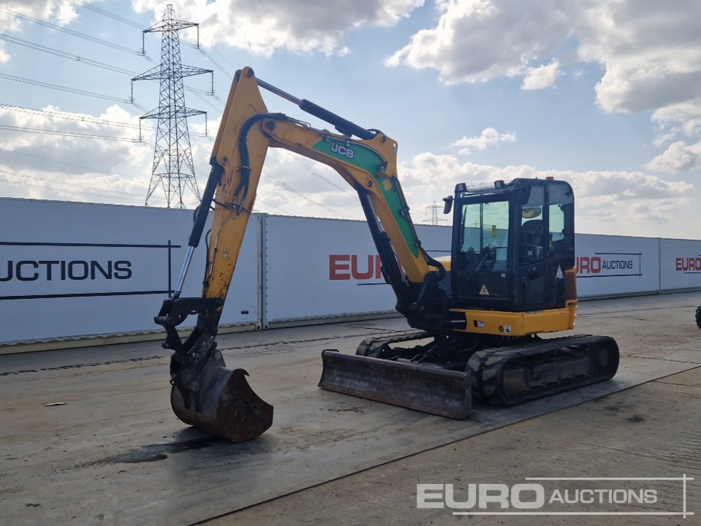 2018 JCB 85Z-1 ECO - Мини багер: снимка 1 2018 JCB 85Z-1 ECO - Мини багер: снимка 1