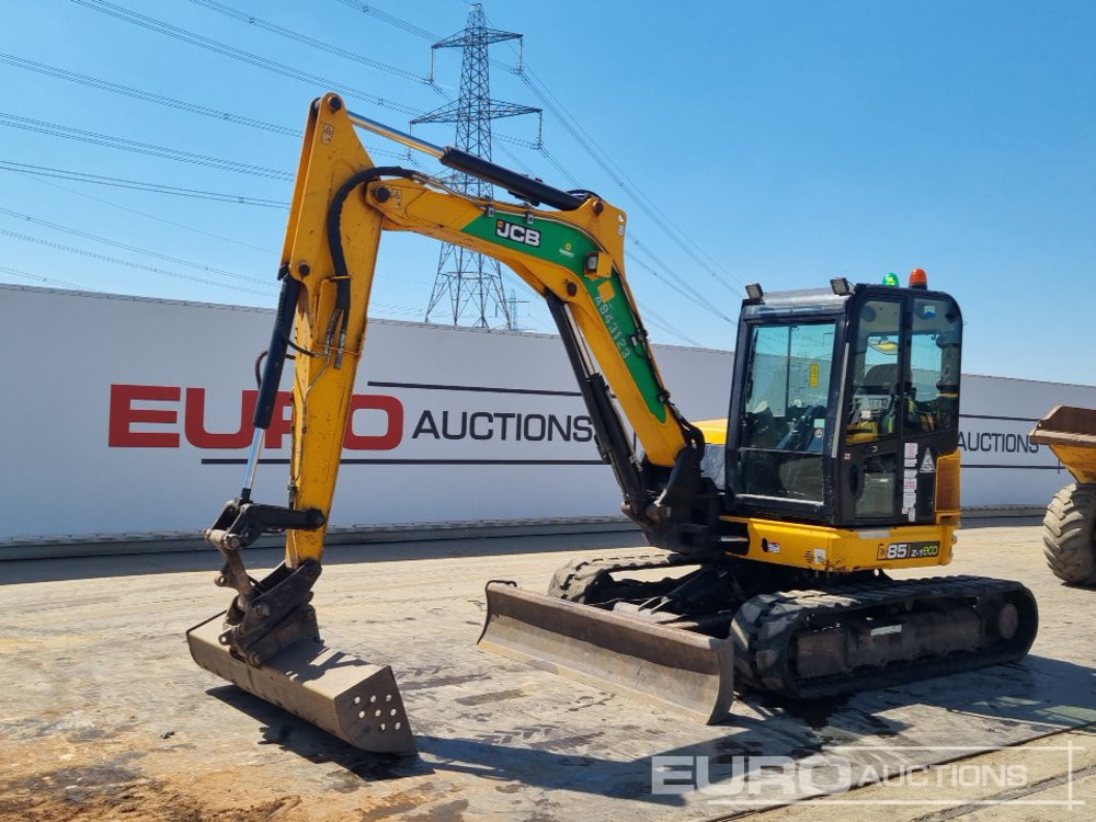 2018 JCB 85Z-1 - Мини багер: снимка 1 2018 JCB 85Z-1 - Мини багер: снимка 1
