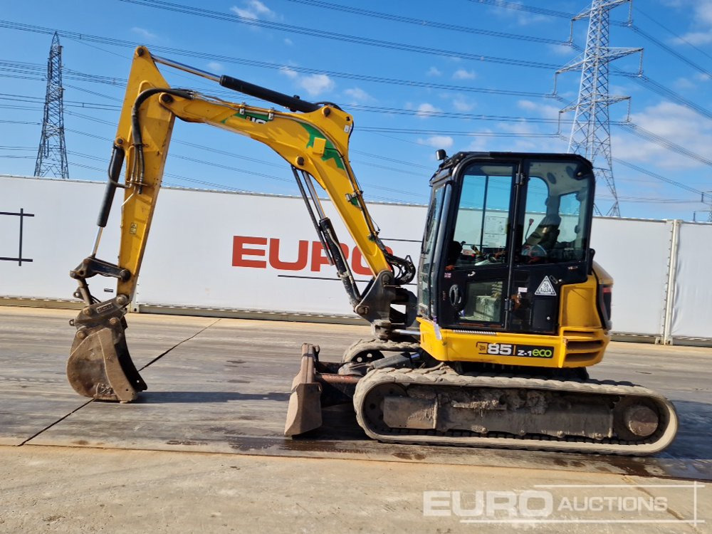 2018 JCB 85Z-1 - Мини багер: снимка 2 2018 JCB 85Z-1 - Мини багер: снимка 2