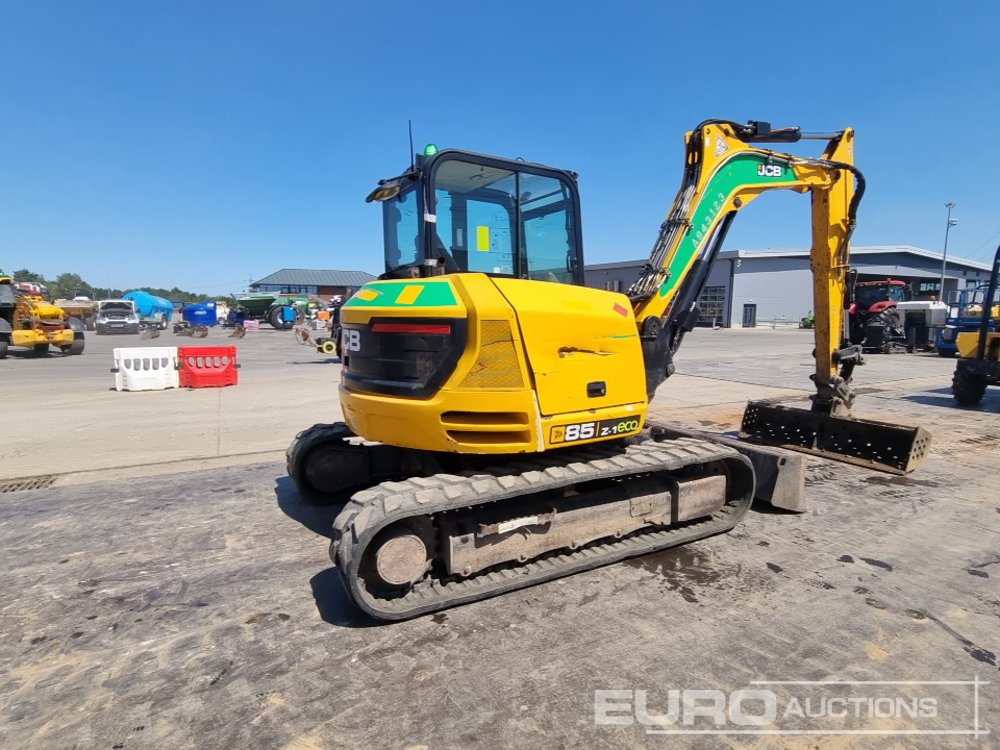 2018 JCB 85Z-1 - Мини багер: снимка 5 2018 JCB 85Z-1 - Мини багер: снимка 5