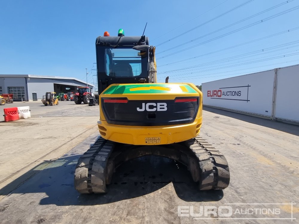 2018 JCB 85Z-1 - Мини багер: снимка 4 2018 JCB 85Z-1 - Мини багер: снимка 4