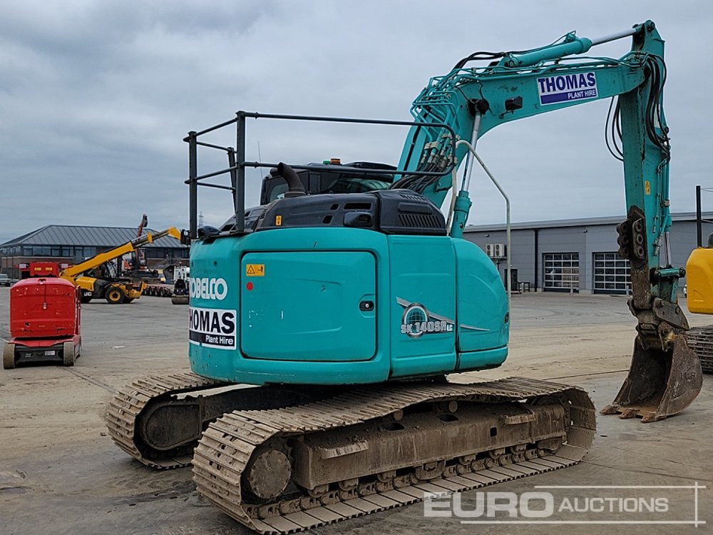 2018 Kobelco SK140SRLC-5 - Верижен багер: снимка 5 2018 Kobelco SK140SRLC-5 - Верижен багер: снимка 5