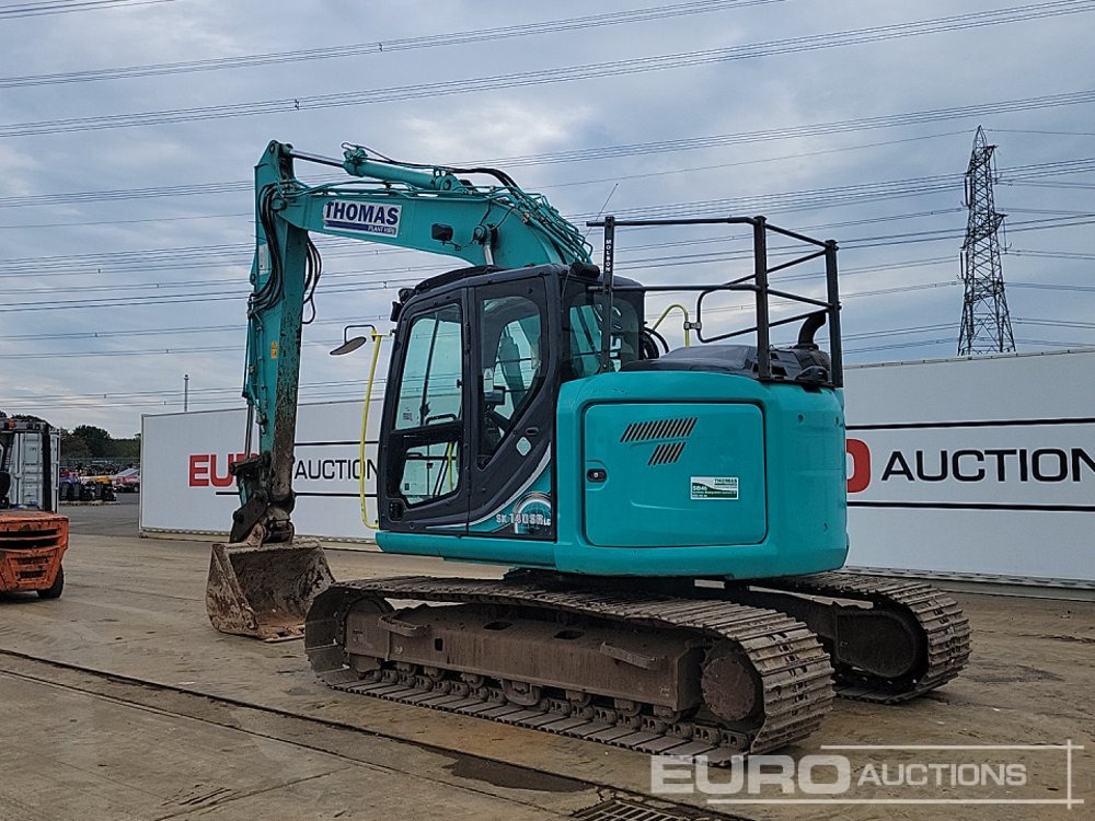 2018 Kobelco SK140SRLC-5 - Верижен багер: снимка 3 2018 Kobelco SK140SRLC-5 - Верижен багер: снимка 3