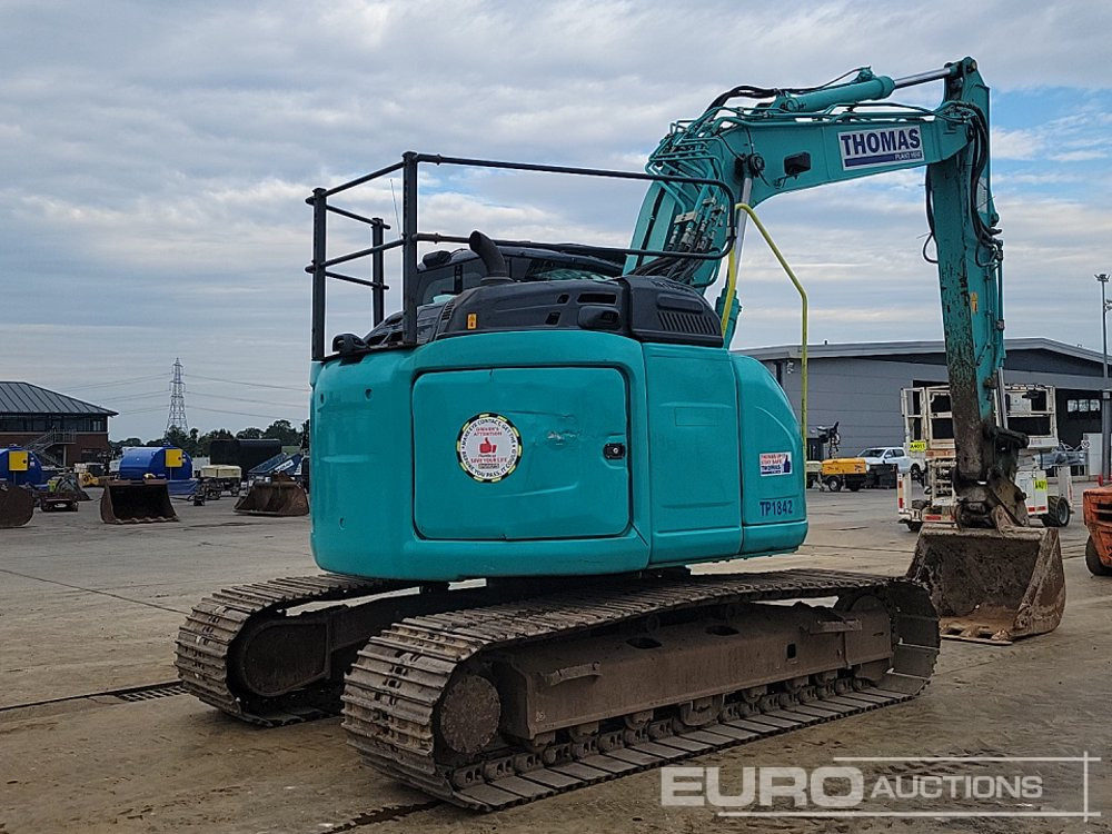 2018 Kobelco SK140SRLC-5 - Верижен багер: снимка 5 2018 Kobelco SK140SRLC-5 - Верижен багер: снимка 5