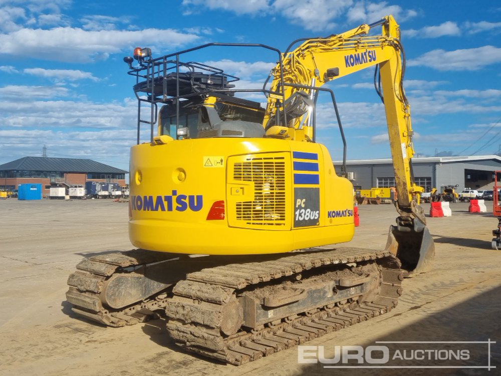 2018 Komatsu PC138US-11 - Верижен багер: снимка 5 2018 Komatsu PC138US-11 - Верижен багер: снимка 5