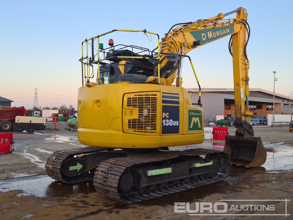 2018 Komatsu PC138US-11 - Верижен багер: снимка 5 2018 Komatsu PC138US-11 - Верижен багер: снимка 5