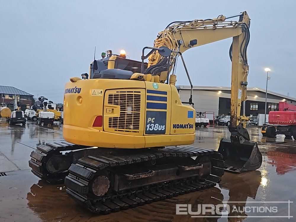 2018 Komatsu PC138US-11 - Верижен багер: снимка 5 2018 Komatsu PC138US-11 - Верижен багер: снимка 5