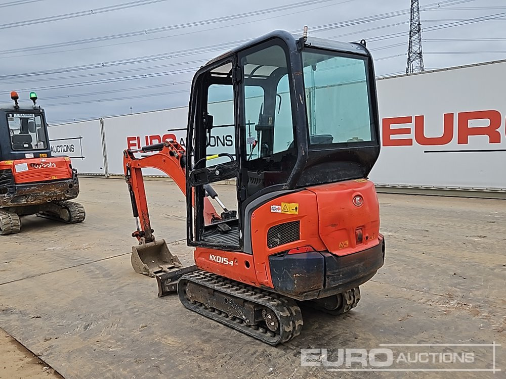 2018 Kubota KX015-4 - Мини багер: снимка 3 2018 Kubota KX015-4 - Мини багер: снимка 3
