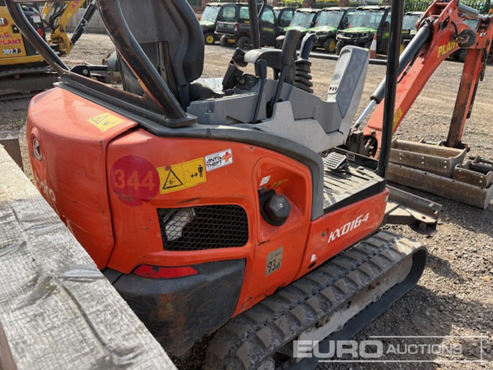 2018 Kubota KX016-4 - Мини багер: снимка 4 2018 Kubota KX016-4 - Мини багер: снимка 4