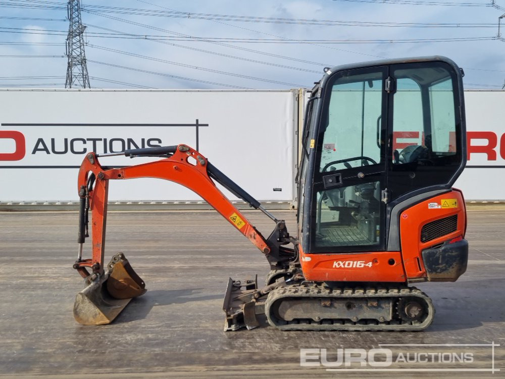 2018 Kubota KX016-4 - Мини багер: снимка 2 2018 Kubota KX016-4 - Мини багер: снимка 2